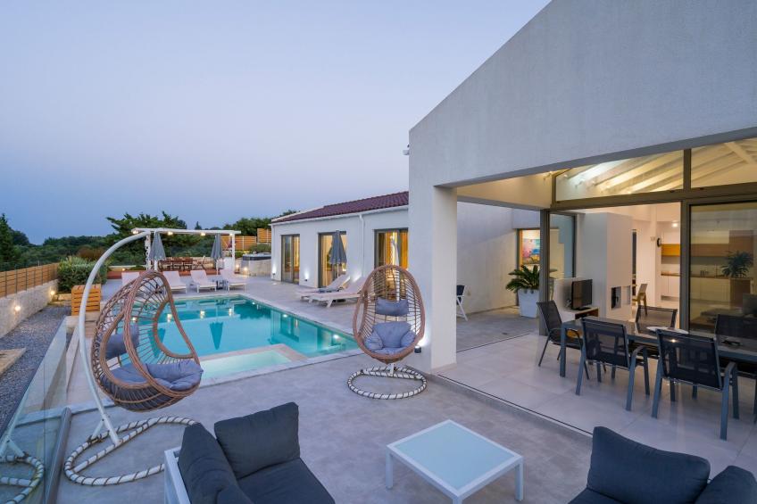 Villa White Harmony 6km vom Strand entfernt mit Pool - foto 12