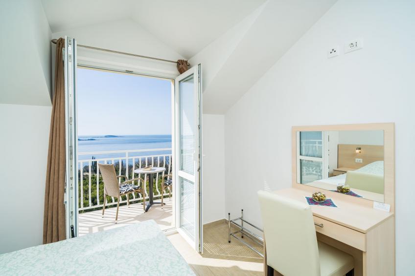 Villa Samba - Superior One-Bedroom Apartment with Balcony and Sea View - foto 14
