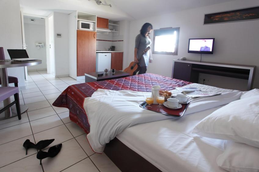 Résidence la Barbacane Carcassonne / Studio double 2 pers - foto 10