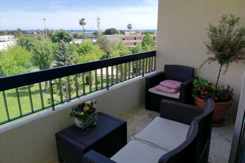 Gemütliche Wohnung, 5 Minuten vom Strand entfernt