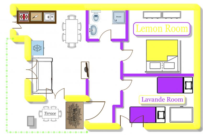 Helle Ferienwohnung in Vinkuran mit Garten, Grill und Terrasse - foto 23