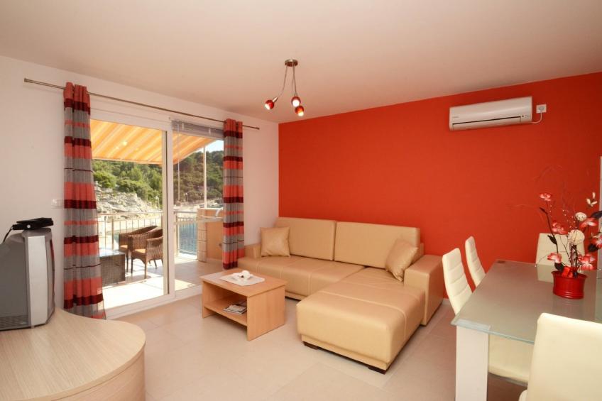 Apartments Korčula - Two Bedroom Apartment with Terrace and Sea View (Coral) - foto 3