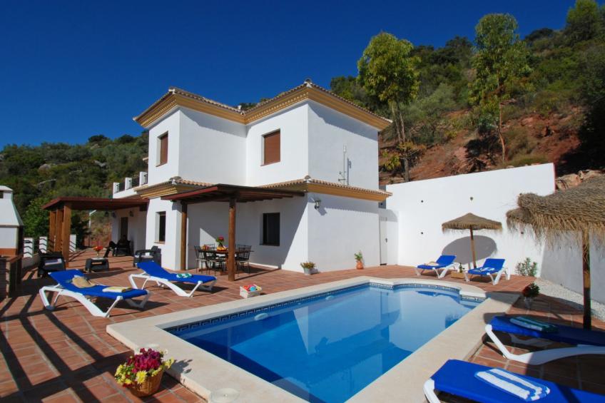 Torcal 1 Comares, Beheiztes Schwimmbad, Wechselstrom, 8 Pers - foto 3