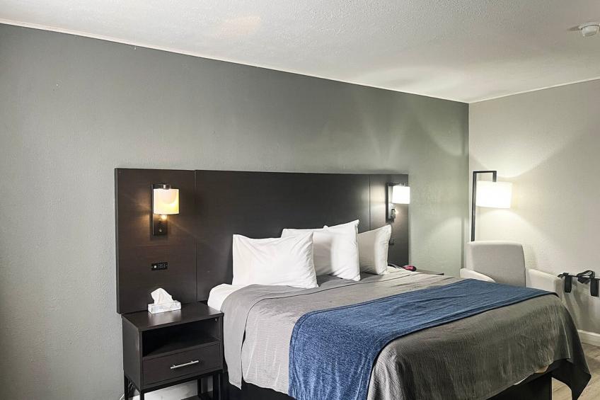 1 King Bed | Non-Smoking, Micfridge - foto 7