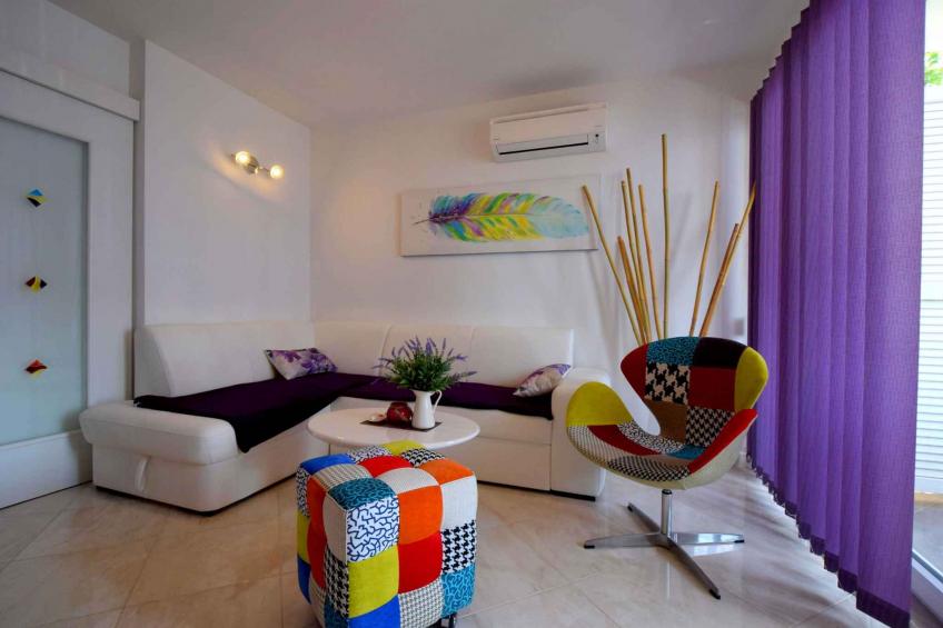 Vakantiewoning Two bedroom apartment with terrace - VW-25YY - foto 11