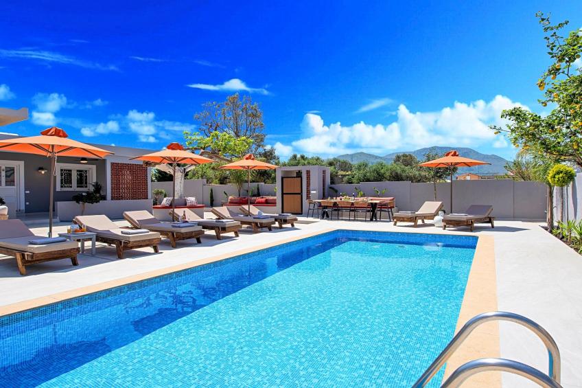 mit Privatpool für 24 Personen in Paralia Kourna, Kreta - foto 6