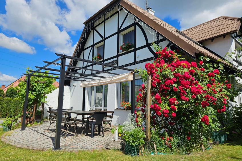 Fachwerkhaus "Paula" mit Blick auf das Wasser