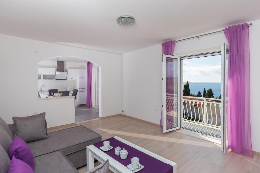 Apartments Villa Enzian - Comfort Two Bedroom Apartment with Balcony and Sea View - foto 2