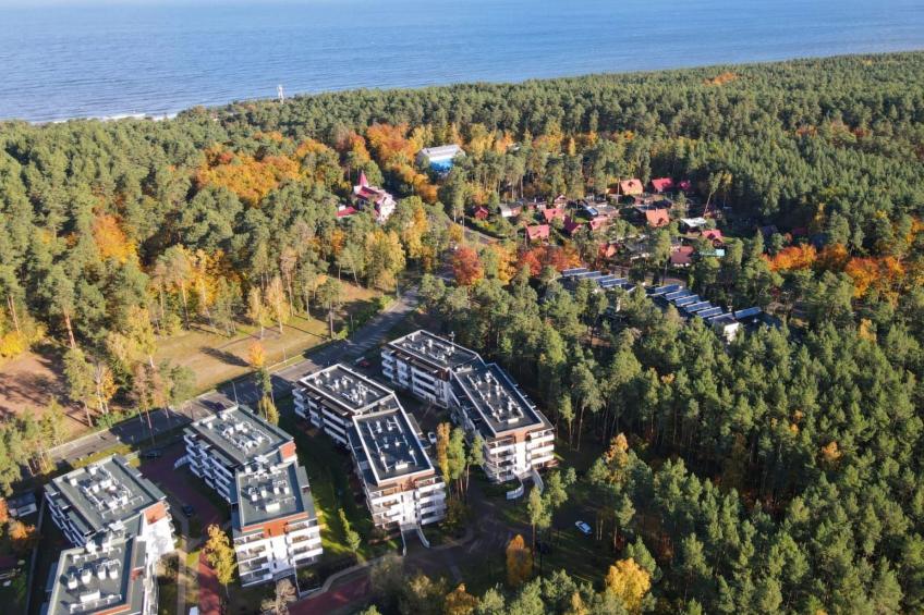 Wohnung in Stegna mit Garten