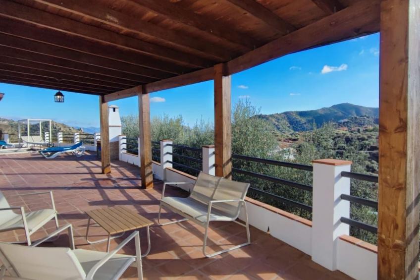 Torcal 1 Comares, Beheiztes Schwimmbad, Wechselstrom, 8 Pers - foto 13