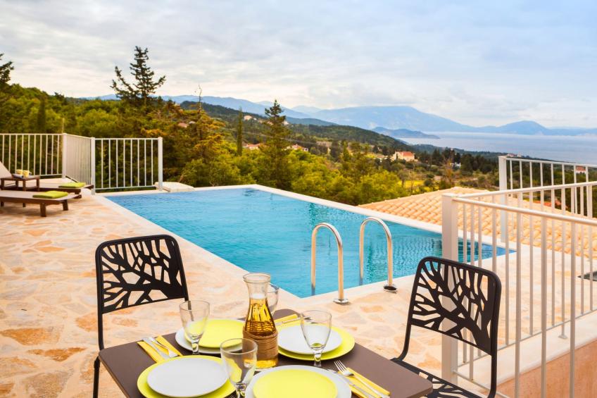 Entspannende Villa Helios mit fantastischer Aussicht