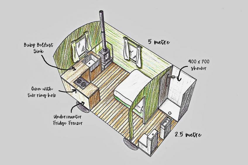 'Angharad' Poachers Hut - foto 22