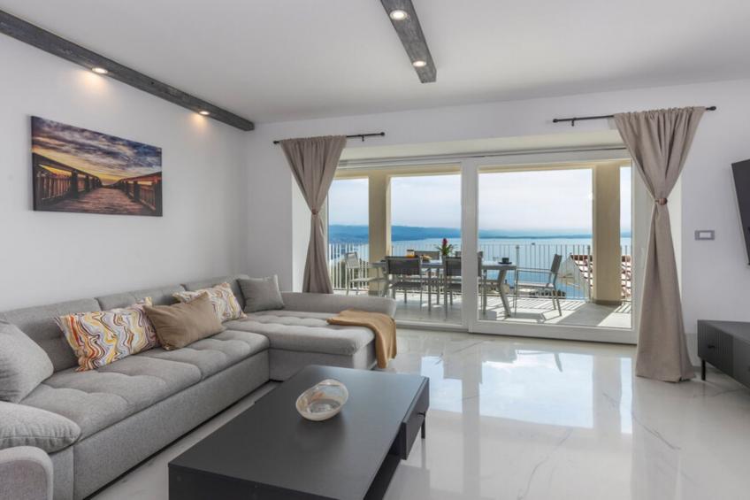 Apartments Bregha - Three Bedroom Apartment with Sea View