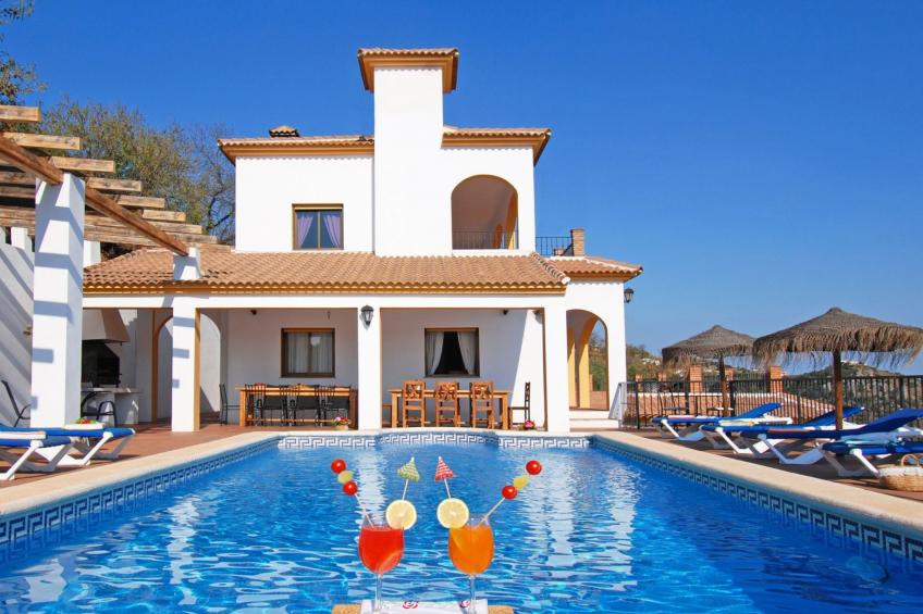 Villa José 2, beheizter Pool, Meerblick.