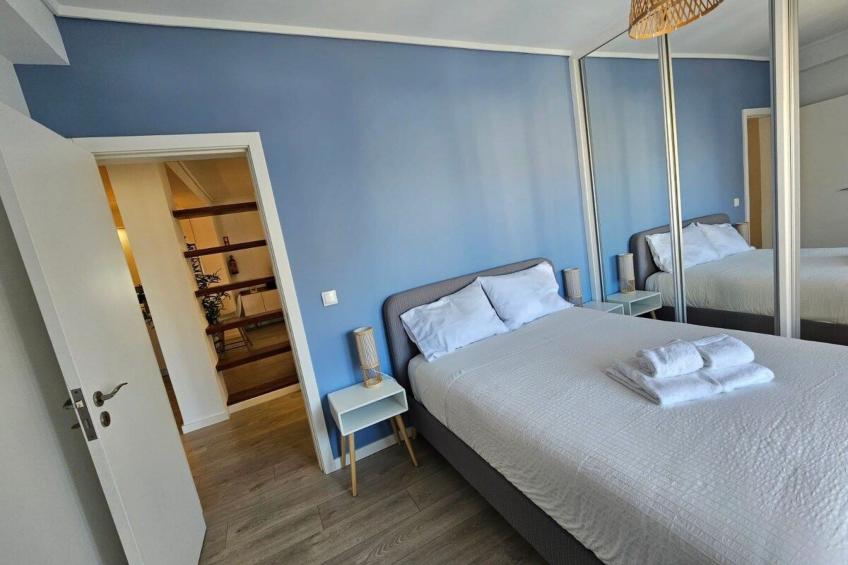 Fluss Meer Sonne am Costa Nova Strand - foto 2