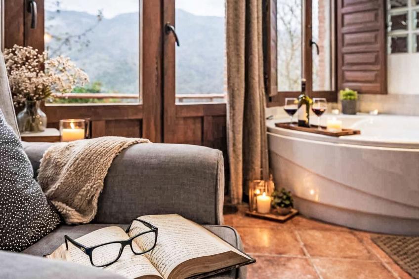 Jacuzzi, Kamin, Grill und spektakuläre Aussicht - foto 28