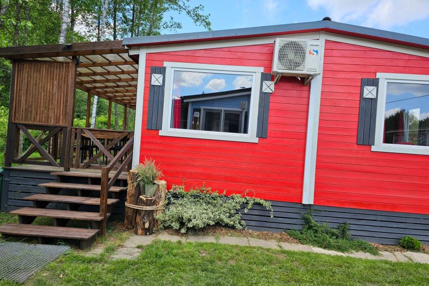 Ganzjährig bewohnbares Ferienhaus - rot - foto 7