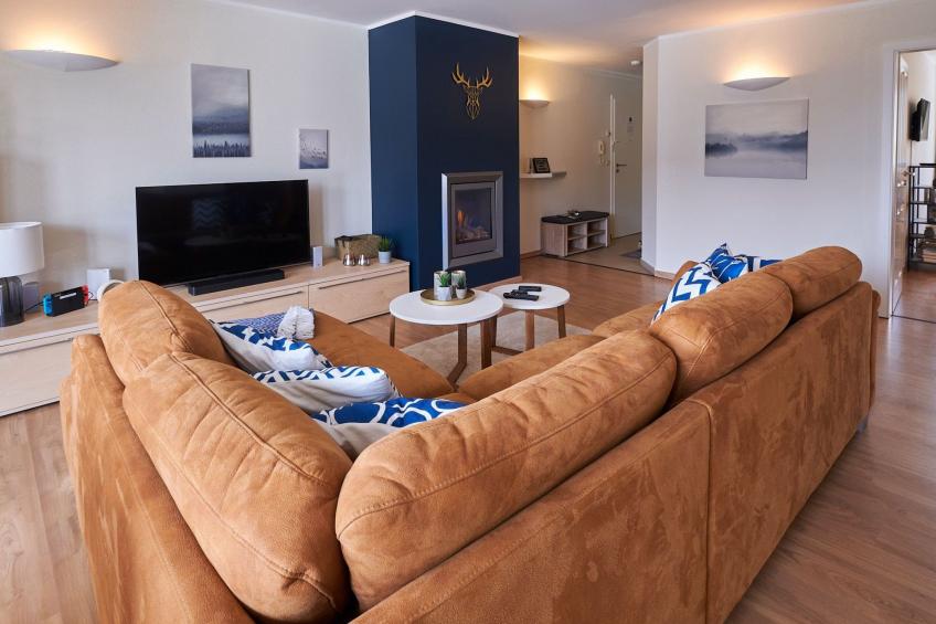 Fleesentraum Fewo Seeadler - Kamin Sauna Balkon