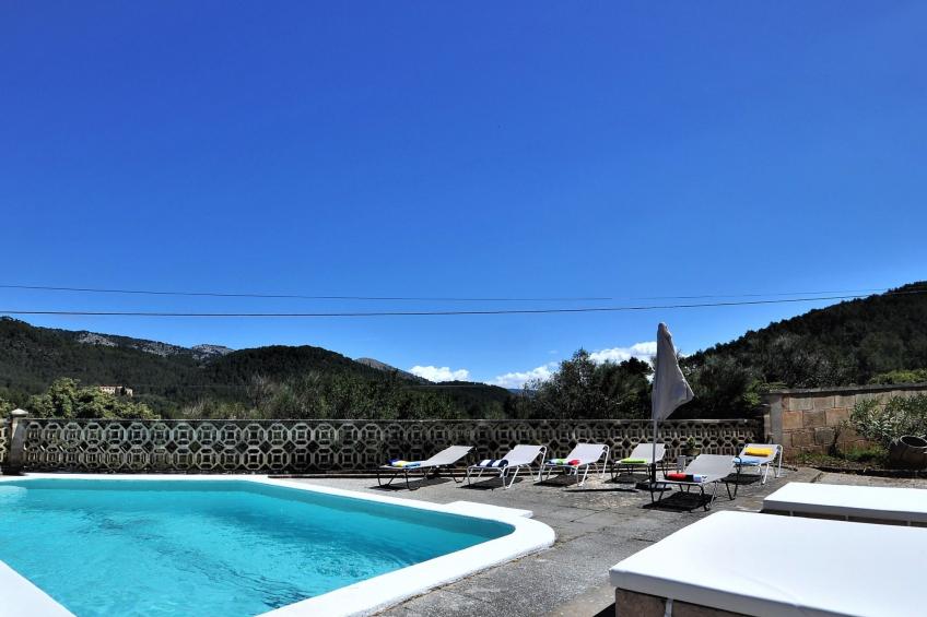 Villa con piscina privada, wifi, aire acondicionado y vistas a montaña ideal pa - foto 25