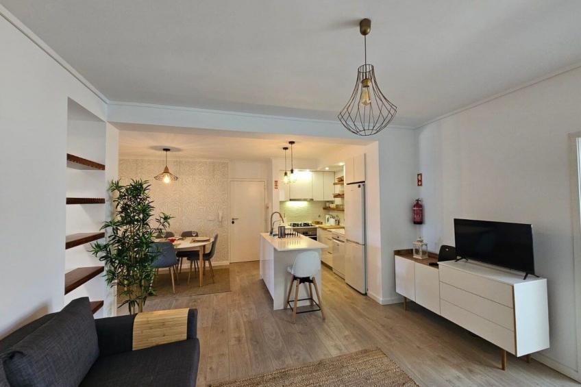 Fluss Meer Sonne am Costa Nova Strand - foto 12