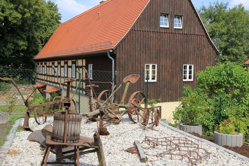 Wohnung mit Terrasse im sanierten Fachwerkhof
