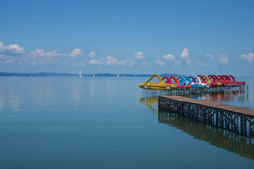 Vakantiewoning 100m van het Balatonmeer met zwembad en airconditioning - VW-Z873Y - foto 17