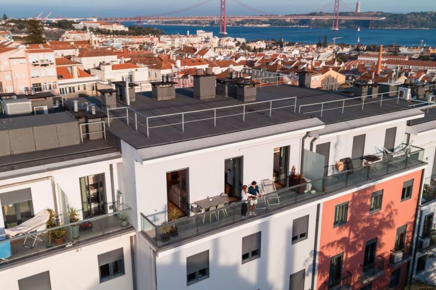 Premium-Wohnung in Ajuda.Belém mit Balkon und Pa - foto 10