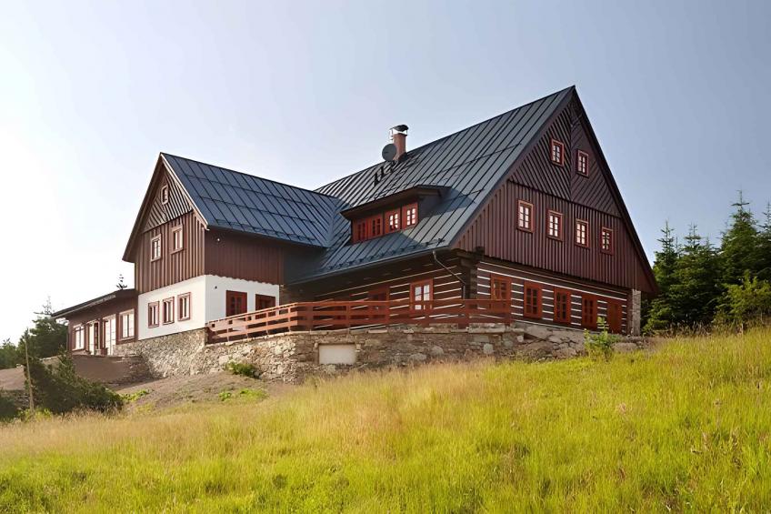 Vakantiehuis met een individuele wellnessruimte slechts 600 m van het skigebied Spindlermühle - VW-82M4