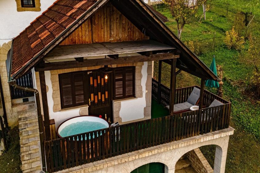 San Vinogradara - One Bedroom Holiday Home with Hot Tube - foto 33