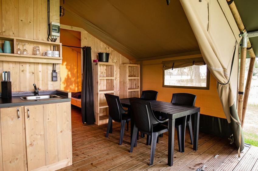 Safari Tenten met Sanitair 4 personen