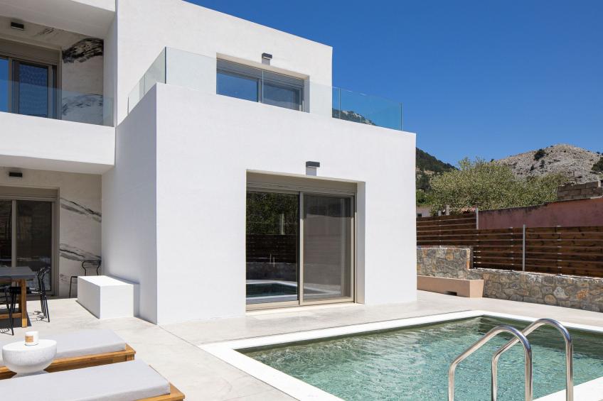 Imbros Villa lll -''Gratis''Beheizter Pool in den Bergen