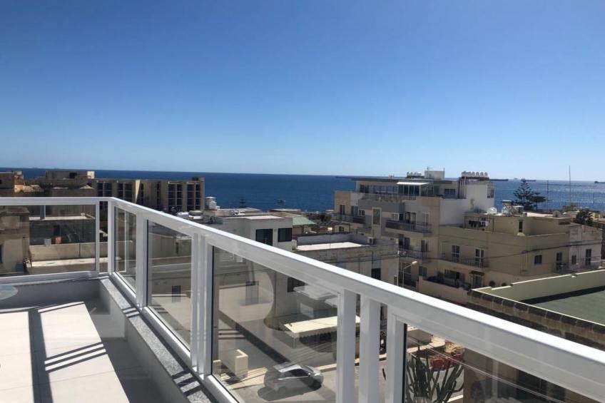 3. Appartement mit Meerblick in Strandnähe