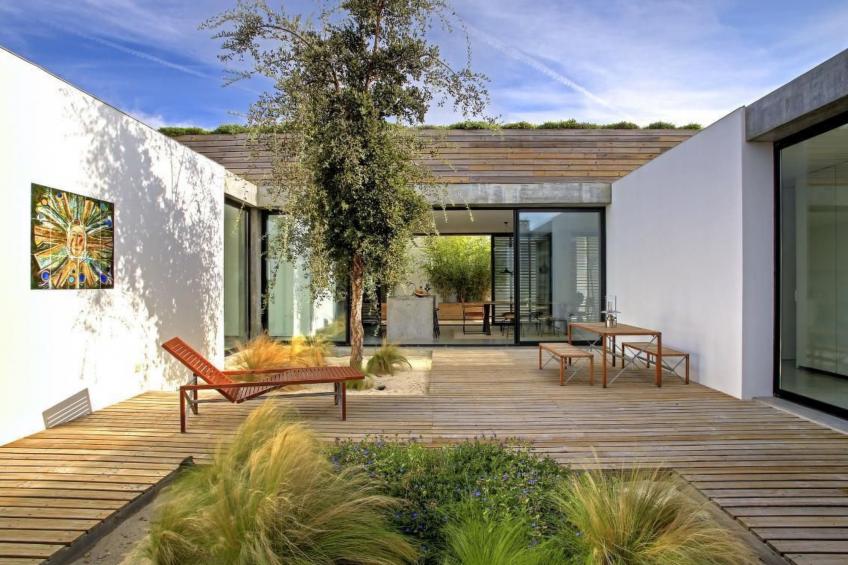 Exklusive Design-Villa in den Dünen, Pool auf dem Dach - foto 2