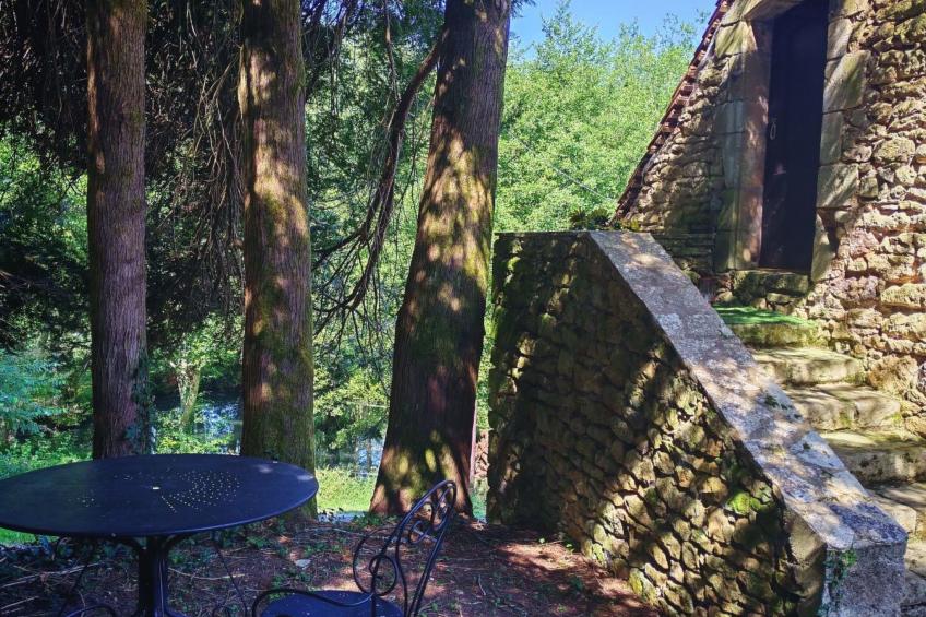 Studio "Vert d'Eau" mit Blick auf das Wasser