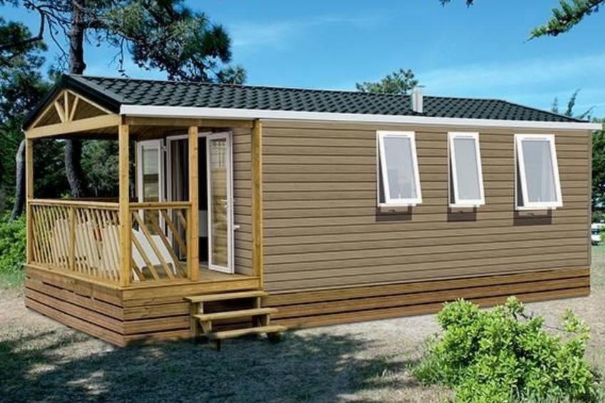 in Hohenlychen mit Grill, Loggia 4