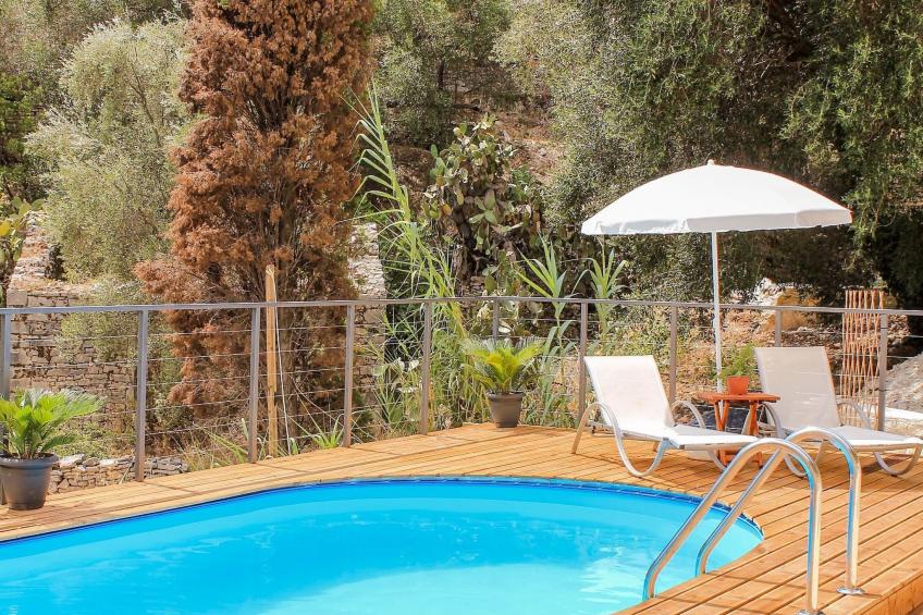 Villa Amfiliki in der Nähe der Agni-Bucht mit privatem Pool - foto 2