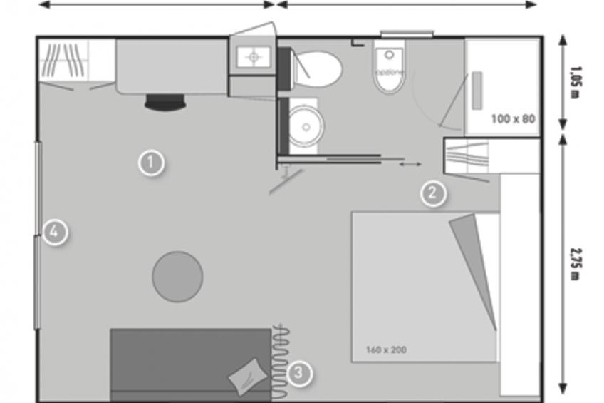 Poseidon Resort Mobilhome Classic- room - foto 10