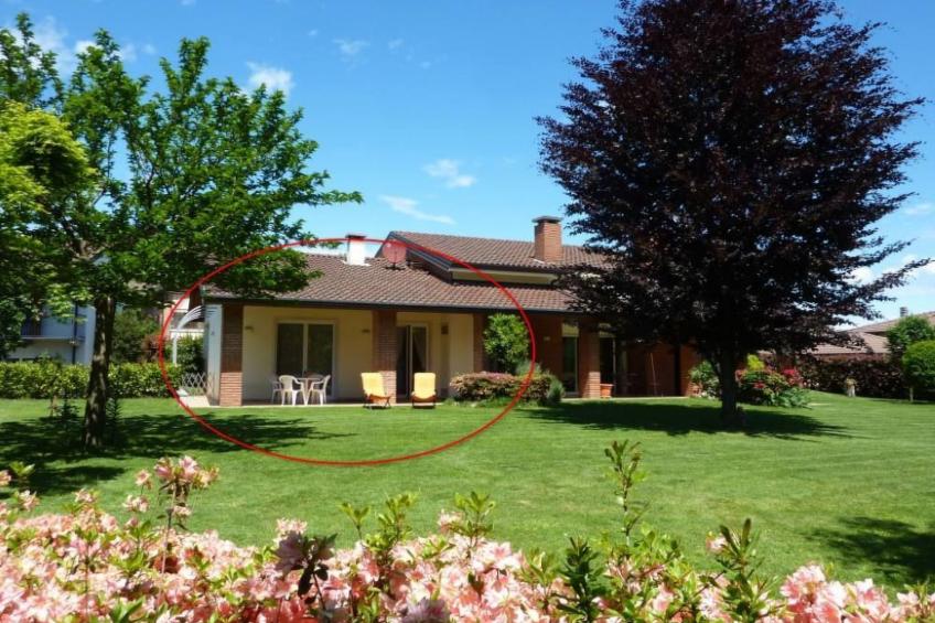 Wohnung mit Garten in der Nähe des Lago Maggiore