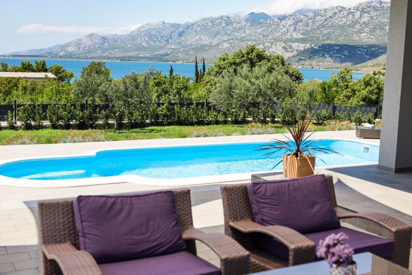 Ferienvilla direkt am Strand