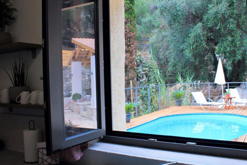 Villa Amfiliki in der Nähe der Agni-Bucht mit privatem Pool - foto 13