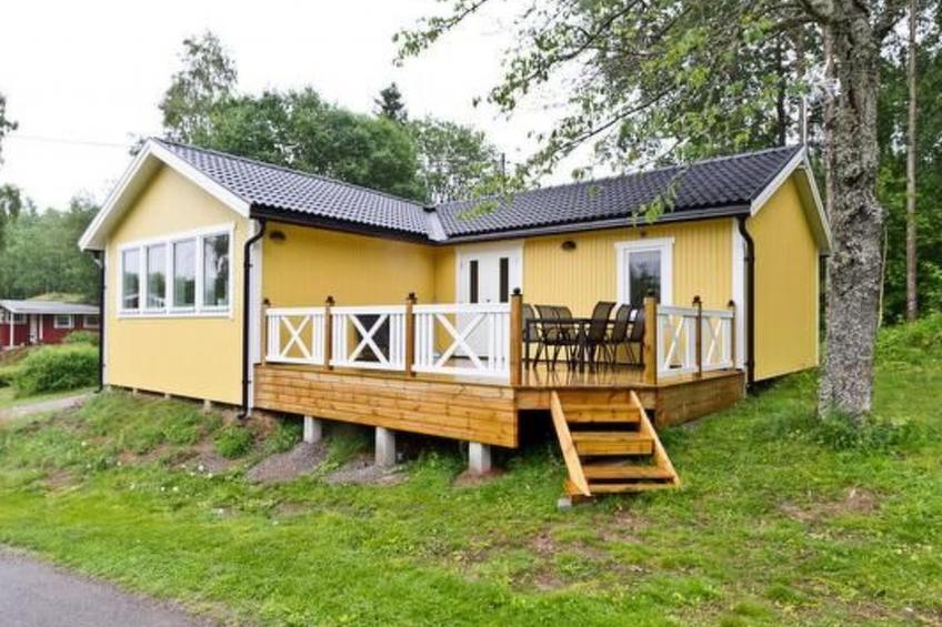 in Norrköping mit sonniger Terrasse