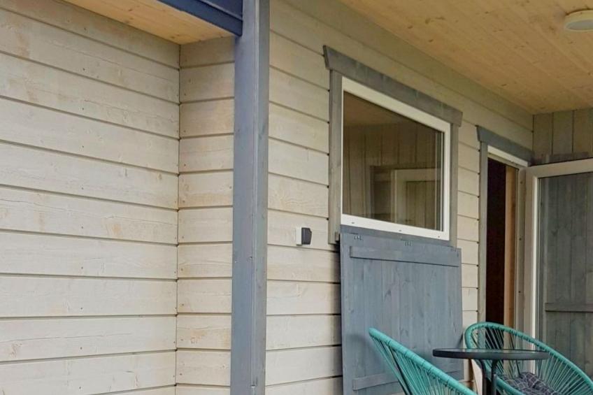 Gemütliches Ferienhaus in Gmina Stegna mit Terrasse, Grill und Garten - foto 13