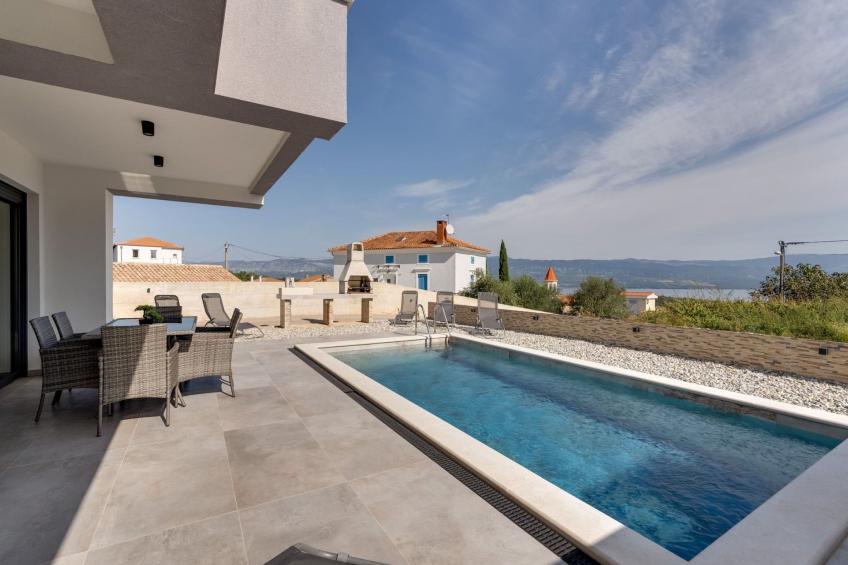 Villa "Rosemary" mit Pool und Panoramablick auf das Meer - foto 11