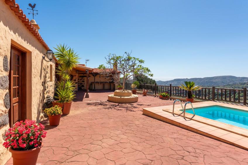 Kanarische Finca mit Pool und herrlicher Aussicht - foto 5