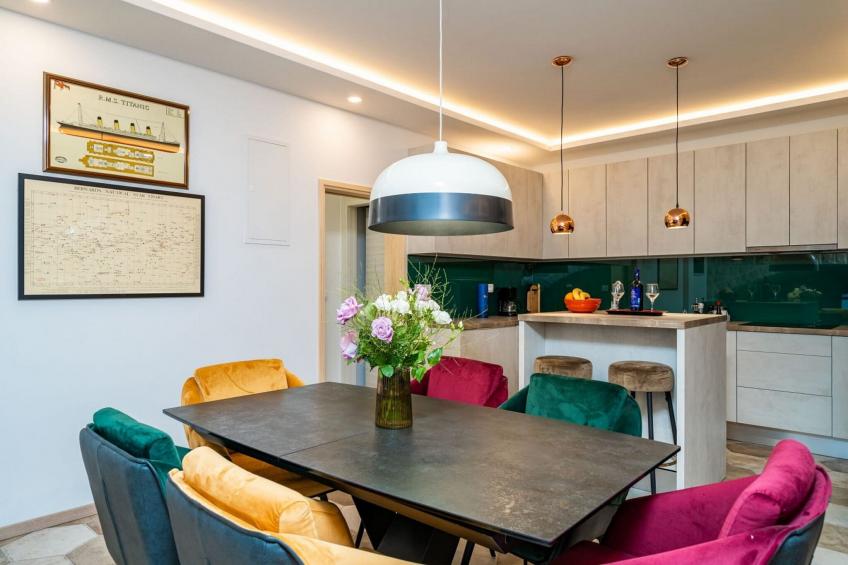 Apartment Fortuno - One Bedroom Apartment with Terrace and Sea View - foto 7