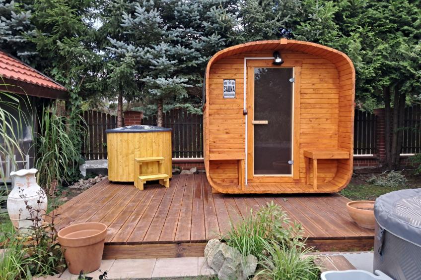 Magnolienhaus mit Sauna und Jacuzzi