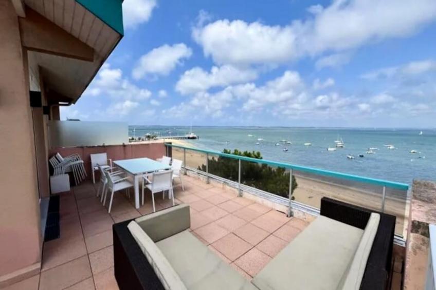Terrasse & Horizon Bleu-duplex Vue Mer à Arcachon - foto 6