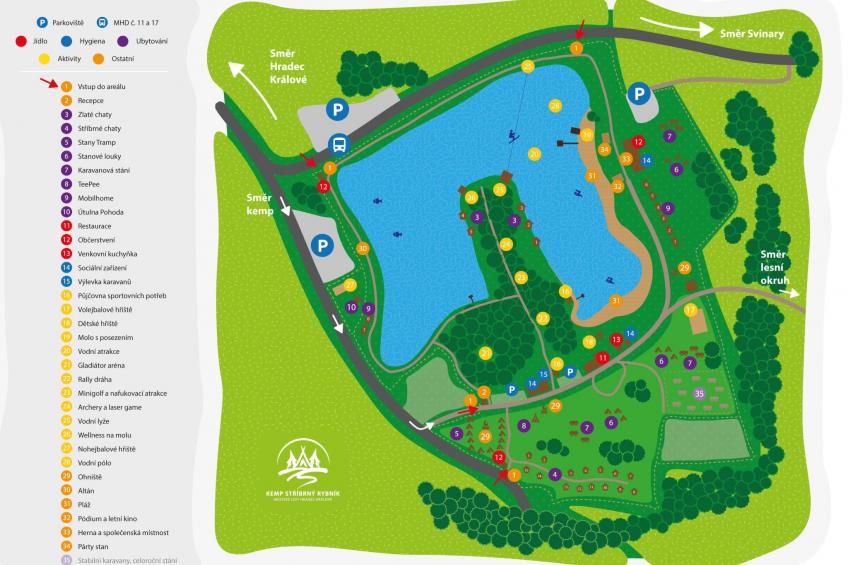 Kemp stříbrný rybník - foto 36