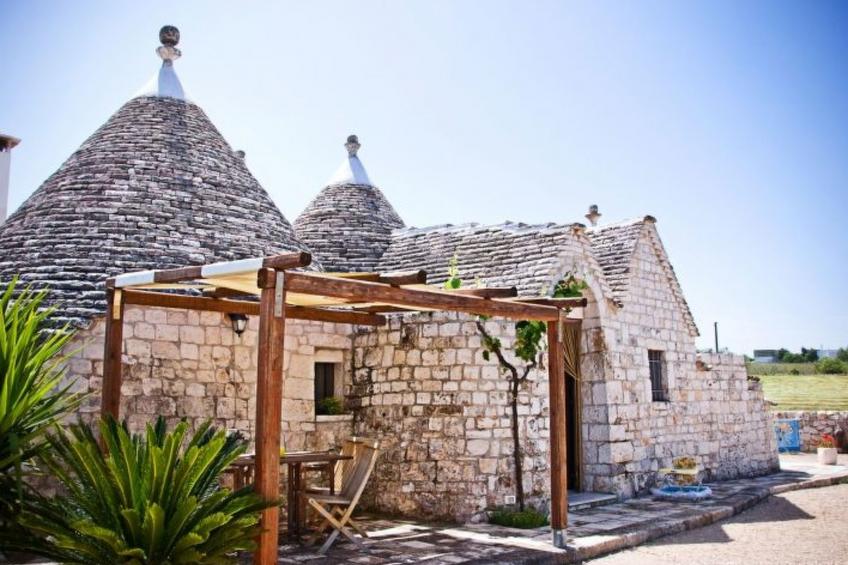 Kirschbaum Trullo, Entspannung und Essen und Wein