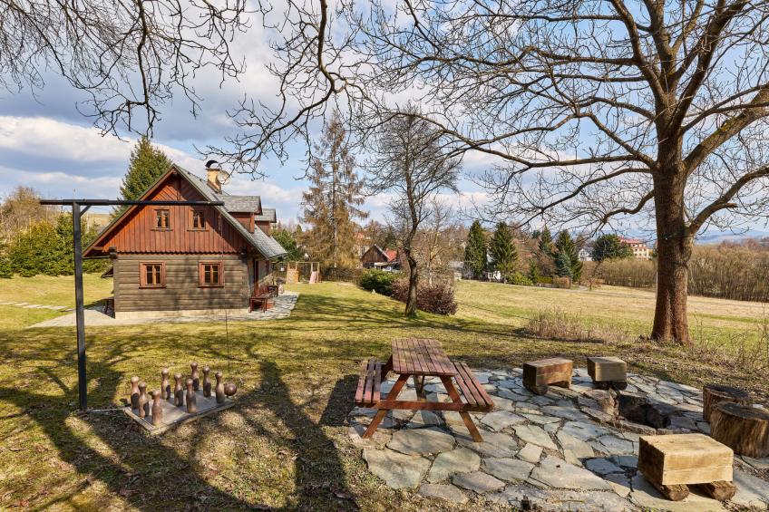 Timber Lodge with Sauna